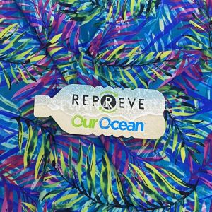 China Digital Printing Recycled Swimwear Fabric 4 Way Stretch Women Bikini on sale