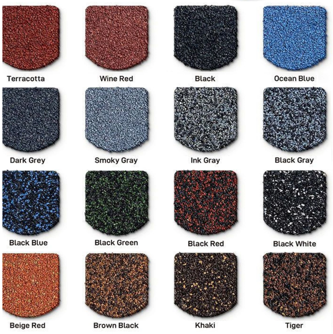 100% Anti Fade Color AZ70 Stone Coated Metal Tile 50 Years Warranty 100% Anti-rust Alu-zinc Base 0.40mm