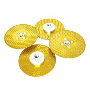 180mm Vacuum Brazed Porcelain Tile Grinding Cutting Disc CE