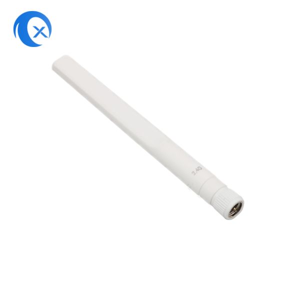 Buy 2.4GHz 5 DBi Single External Swivel Antenna For Security Camera Single Foldable Best Rubber Duck Antenna For WiFi Router at wholesale prices