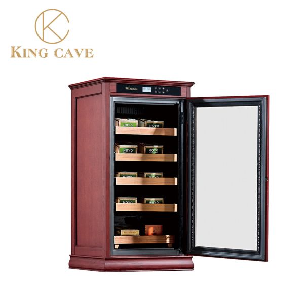 Buy 2 In 1 Wine Fridge And Humidor With Spanish Cedar Wood Racks at wholesale prices