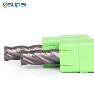 HRC60 Solid Tungsten Carbide End Mill 18x100mm Flat End Mill