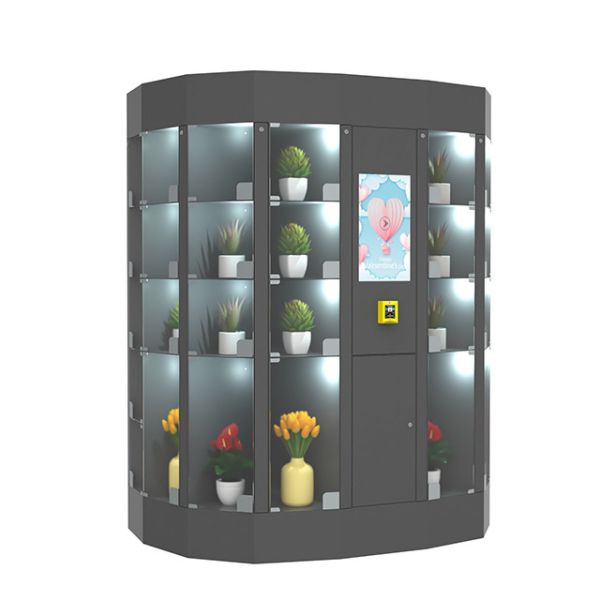 Buy Fresh Flower Locker Vending Machine 240V With Refrigerate Cooling System at wholesale prices