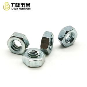 JIS M3 Stainless Steel Nuts , High Tensile Hex Nut 10.9 Grade