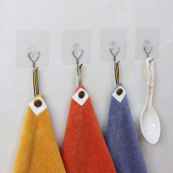 Buy 70x70 Adhesive Bathroom Hooks Wall Hook Hanger Sticker at wholesale prices
