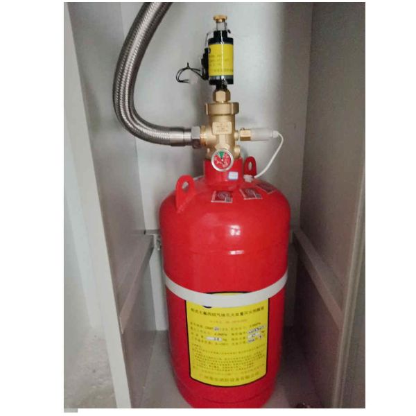 Red FM200 Cabinet System Easy Installation for Fire Protection in Industrial
