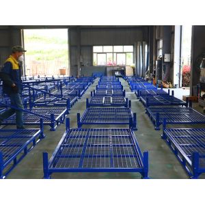 Customized Stillage Pallet Cage 1200mm Height 50kg Capacity 800mm Depth
