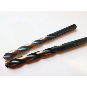 Quality Fully Ground HSS4341 Straight Shank HRC67 HSS Drill Bit for sale