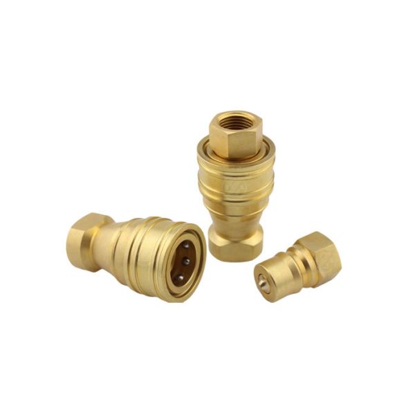 Buy Hydraulic 800psi 2" Brass Quick Release Coupling For Fluid at wholesale prices