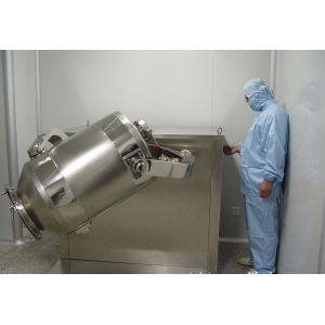 3D Motion Dry Powder Mixing Machine , Automatic Powder Mixer Blender