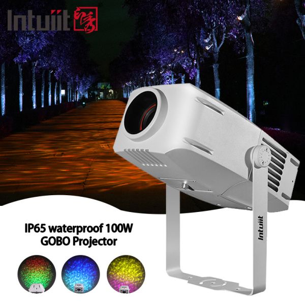 100W Outdoor Waterproof Multicolor Ocean Sea Water Wave Effect Gobo Projector