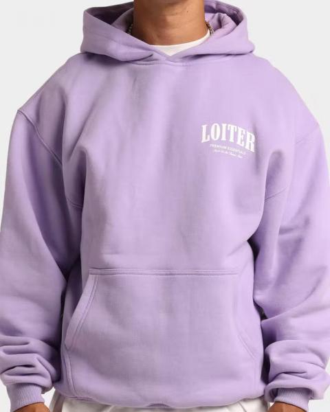 S - 2XL Unisex Polyester Blank Hoodies Custom Logo Picture Color