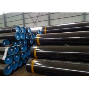 Carbon Steel ASTM A106 Seamless Line Pipe With Black Coating