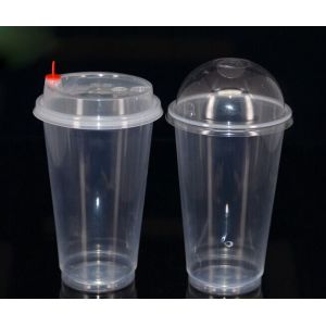 500ml Clear Cups disposable plastic tall cup