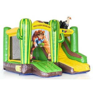 Water - Proof Plato PVC Kids Bounce House / Inflatable Bouncy Castle