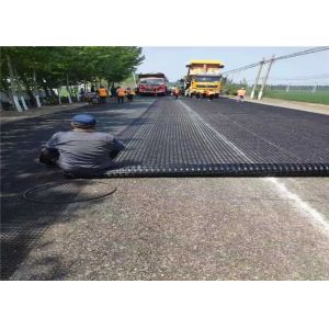 Repair Damaged alkali resistance 80KN Fiberglass Geogrid