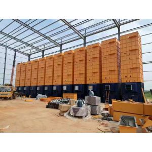 Indirect Good Drying Result 300 Tons Paddy Dryer Plant Taiwan Tech Dryer Machine