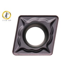 Buy cheap CCMT0602 Internal Turning Tungsten Carbide Inserts Stainless Steel Machining from wholesalers