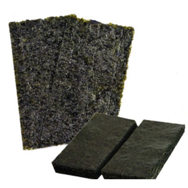 Buy Half Cut Roasted Sushi Nori Seaweed Sheets Dark Green at wholesale prices