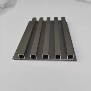 Decorative Extrusion Profile Moist Proof Aluminium Wall Panel For TV Background