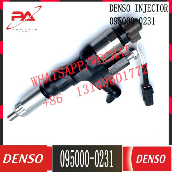 095000-0231 095000-0233 095000-0232 Diesel Fuel Injector 295050-0230 23670-E0400 for HINO J08E
