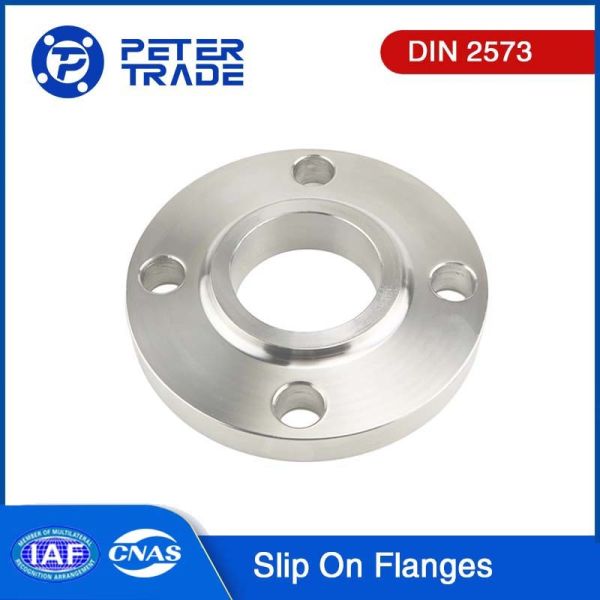 DIN 2573 Raised Face Slip On Flanges Carbon Steel PN 6 ASTM A105 SORF Flanges