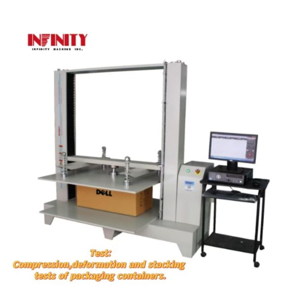 Buy ISO2872 Standard Compression Strength Testing Package Container Compression Tester at wholesale prices
