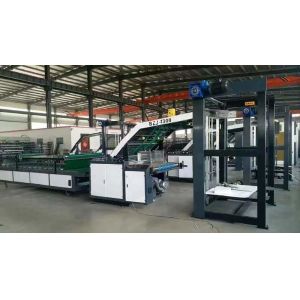Semi-Automatic Flute Laminator Machine for Cardboard Box Lamination 13.5m x 2m x