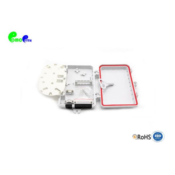 Buy 4 Fibers Plastic MM Type ABS Material Fiber Termination Box Full Loaded For Wall Mount Application at wholesale prices