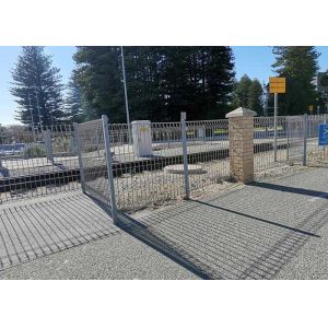 Triangle Bending 100*300mm BRC Welded Wire Garden Fence