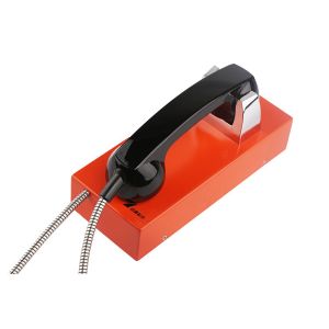 IP55 Jail Hotline Telephone , Railway Hotline Weather proof Telephone