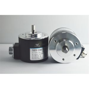 Motor 65mm Certification Optical Rotary Incremental Encoders Aluminum Alloy