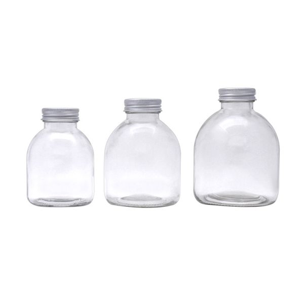 Buy 300ml 500ml Capacity Glass Beverage Bottles at wholesale prices