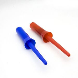 Customize Plastic Horse Hoof Oil Brush With Container For Cleaning