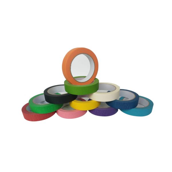 1.88 Inch Red Coloured Masking Tape For Architectural Decoration Industry