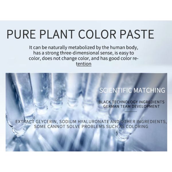 OEM Private Label Germany import Original Microblading Pigment Color tattoo ink pigment eyebrow tattoo ink