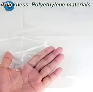 Commercial Clear Poly Hotel Laundry Bag on Roll Suit Garment Packaging Dry