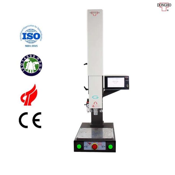 Buy Plastic Ultrasonic Welding Machine 15kHz 3000W Pneumatic With 7 Inch Color Touch Screen at wholesale prices
