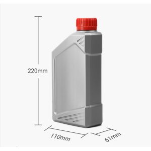 HDPE Engine Oil Empty Bottle Red Blue Gasoline Fuel Bottle