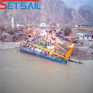 3500 M3 Water Flow 18 Inch Hydraulic Cutter Suction Sand Pumping Dredger Total