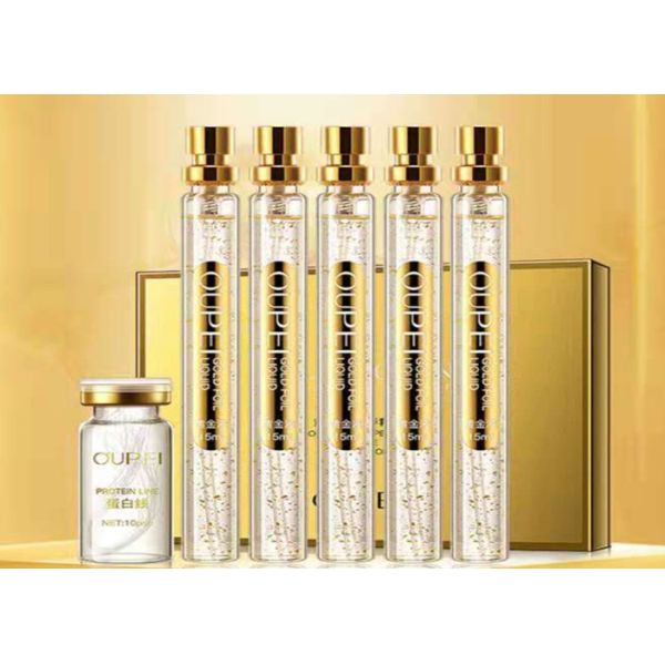 Golden Collagen Thread Face Care Firming Lifting Serum 24K Gold Protein Peptide