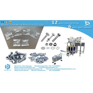 Bathroom accessories mixing hardware packaging machine by counting