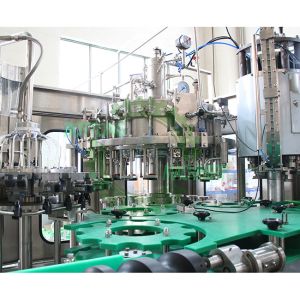 Integrated Glass Bottle Balanced Pressure Carbonated Drink Filling Line