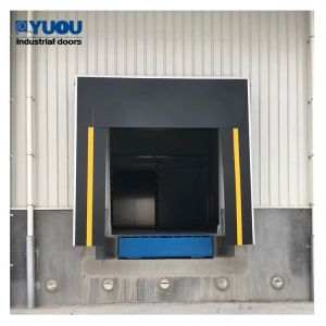 Truck Container Retractable Dock Shelter Seals PVC Curtain 3400mm Height