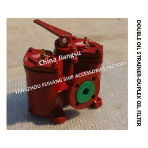 Duplex Oil Filter, Duplex Low Pressure Crude Oil Filter TYPE:AS4032-0.16/0.09 CB
