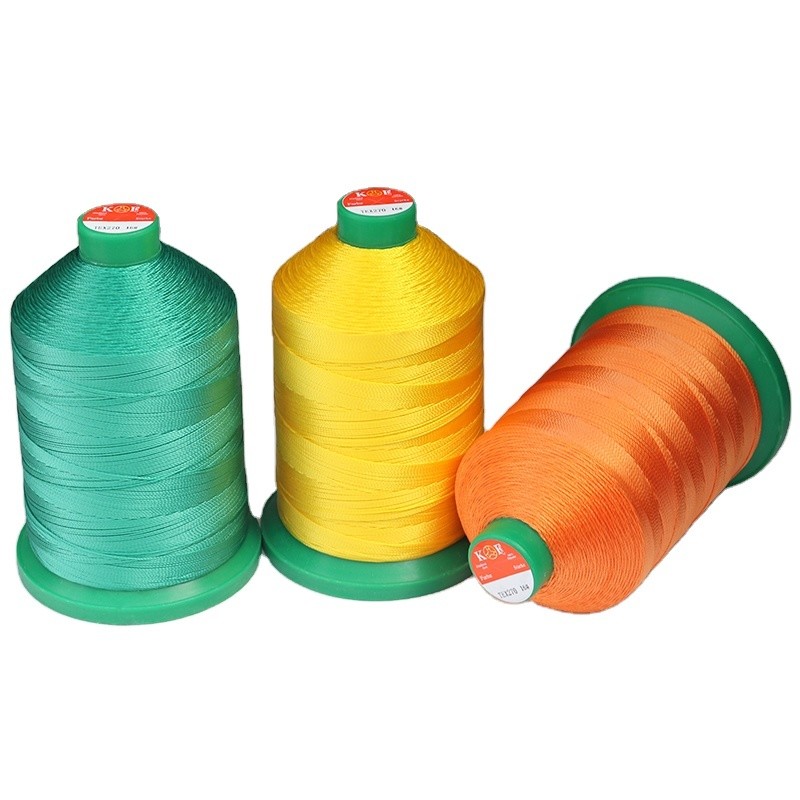 Quality Kangfa V69 69 Tex 70 Nylon Bonded Thread for Leather Shoes/ Bags/ Suitcase 450g/roll for sale
