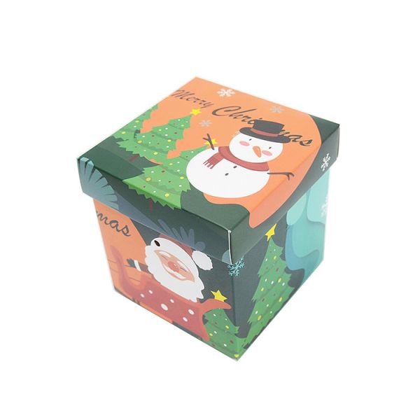 Buy Customized Empty Luxury Cardboard Paper Gift Box for Christmas Custom Size Accepted at wholesale prices