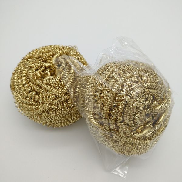 Buy Eco - Friendly Wire Cleaning Ball Necessity Pure Copper Scoure at wholesale prices