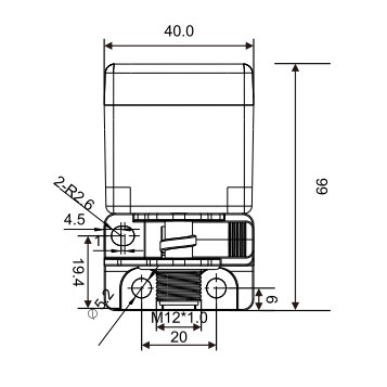 RF-HZ80L: 80*80mm Square High Frequency RFID Reader