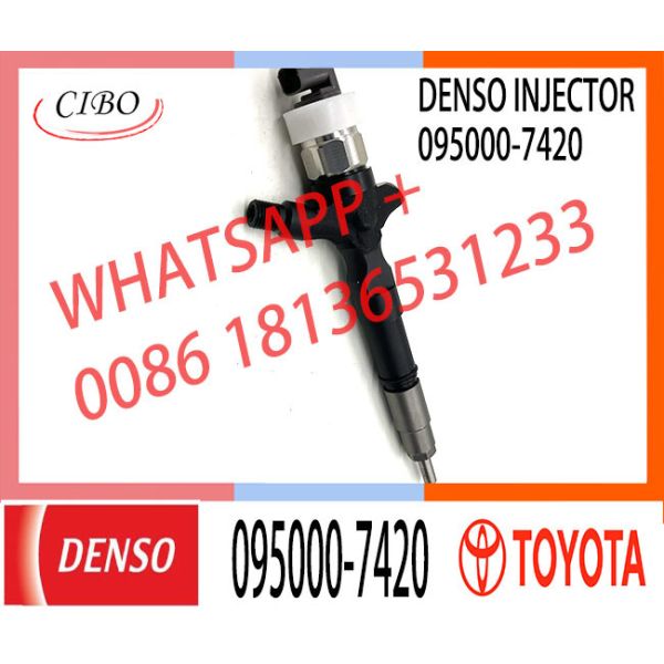Common Rail Fuel Injector Assembly 095000-7420 23670-30250 injectorfor Toyota Land Cruiser 1KD-FTV 095000-7420 23670-302